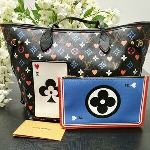 Louis Vuitton Neverfull MM – Game On Limited Edition (Black Multicolor)
